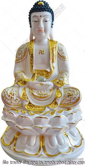 file tranh file goc in tranh phat giao canvas 428