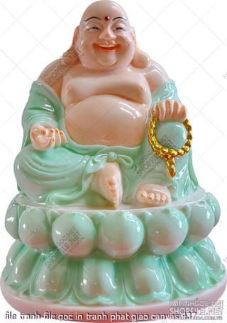 file tranh file goc in tranh phat giao canvas 437