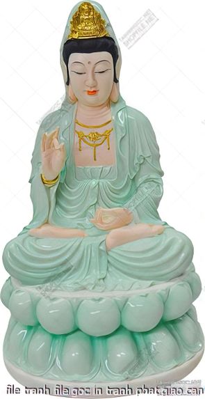 file tranh file goc in tranh phat giao canvas 444