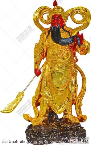 file tranh file goc in tranh phat giao canvas 448