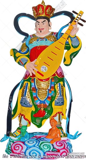 file tranh file goc in tranh phat giao canvas 451