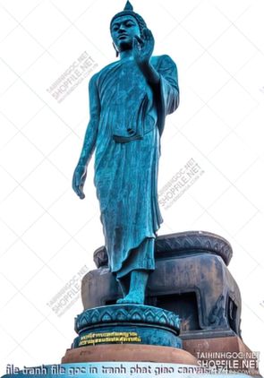 file tranh file goc in tranh phat giao canvas 474