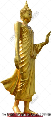 file tranh file goc in tranh phat giao canvas 485