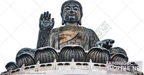 file tranh file goc in tranh phat giao canvas 512