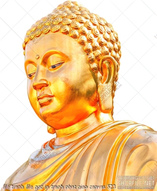 file tranh file goc in tranh phat giao canvas 523