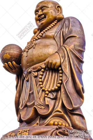 file tranh file goc in tranh phat giao canvas 529