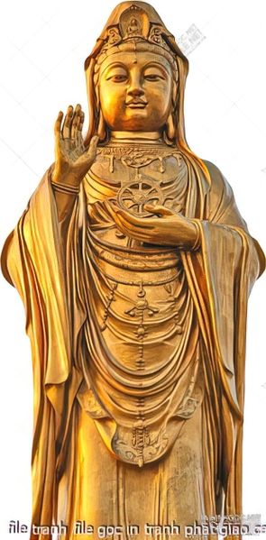 file tranh file goc in tranh phat giao canvas 530