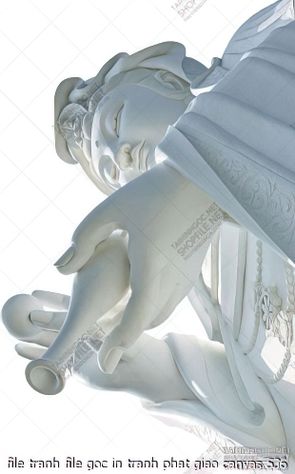 file tranh file goc in tranh phat giao canvas 536