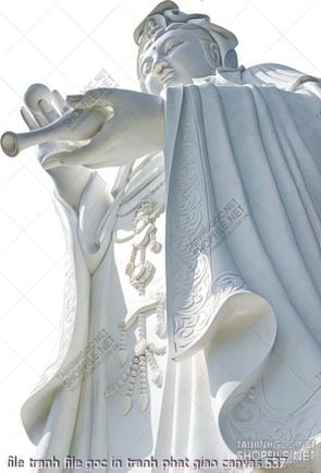 file tranh file goc in tranh phat giao canvas 537