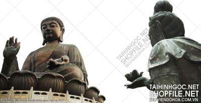 file tranh file goc in tranh phat giao canvas 563