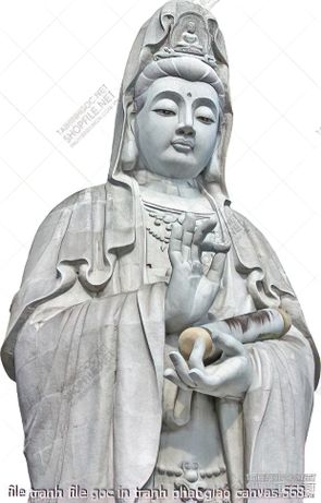 file tranh file goc in tranh phat giao canvas 568