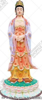 file tranh file goc in tranh phat giao canvas 577