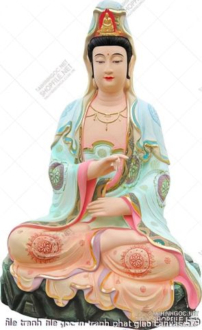 file tranh file goc in tranh phat giao canvas 579