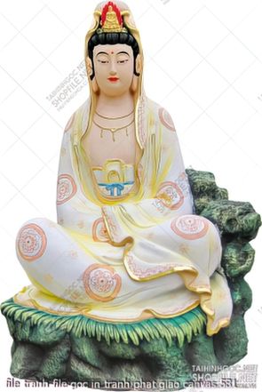 file tranh file goc in tranh phat giao canvas 581