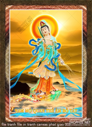 file tranh file in tranh canvas phat giao 002