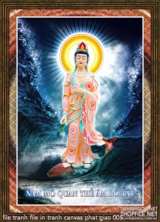 file tranh file in tranh canvas phat giao 005