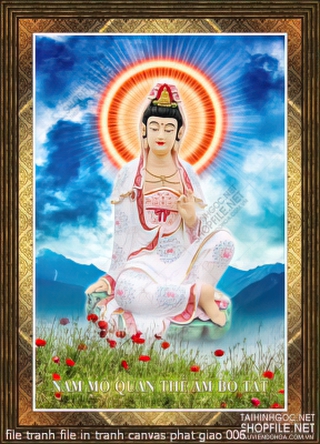 file tranh file in tranh canvas phat giao 006