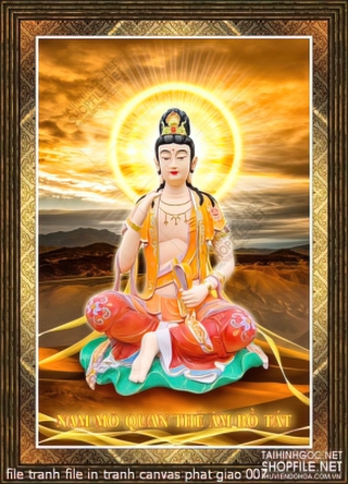 file tranh file in tranh canvas phat giao 007