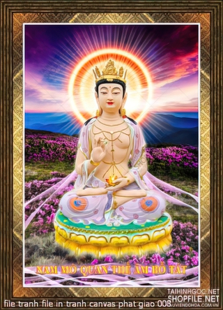 file tranh file in tranh canvas phat giao 008