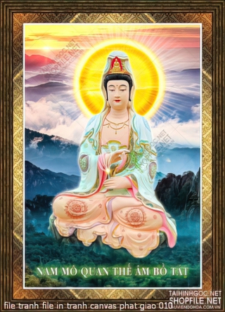 file tranh file in tranh canvas phat giao 010