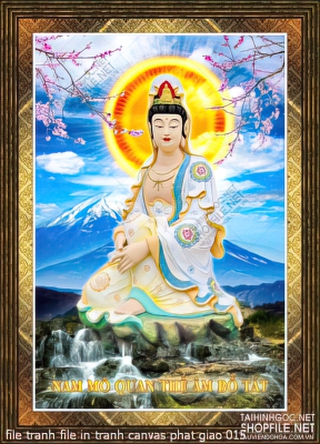 file tranh file in tranh canvas phat giao 015