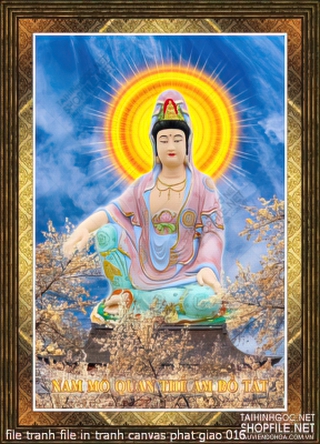 file tranh file in tranh canvas phat giao 016