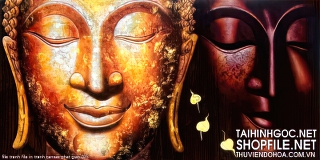 file tranh file in tranh canvas phat giao 025