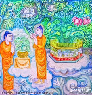 file tranh file in tranh canvas phat giao 028