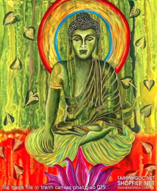 file tranh file in tranh canvas phat giao 029