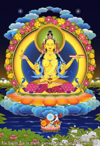 file tranh file in tranh canvas phat giao 036