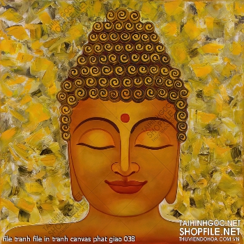 file tranh file in tranh canvas phat giao 038