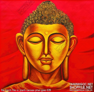 file tranh file in tranh canvas phat giao 039