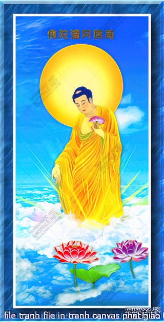 file tranh file in tranh canvas phat giao 044