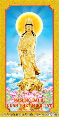 file tranh file in tranh canvas phat giao 046