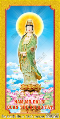 file tranh file in tranh canvas phat giao 049