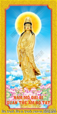 file tranh file in tranh canvas phat giao 050