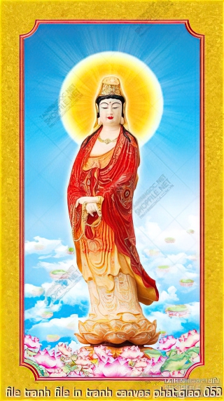 file tranh file in tranh canvas phat giao 053