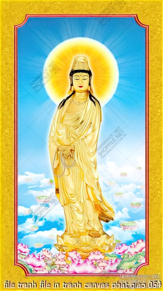 file tranh file in tranh canvas phat giao 054