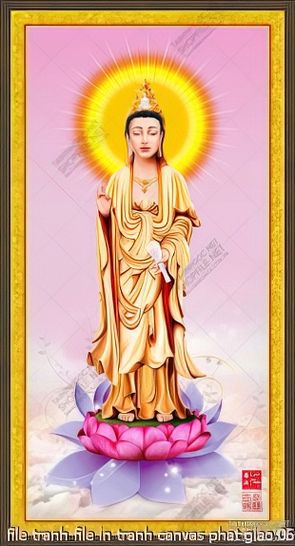 file tranh file in tranh canvas phat giao 064