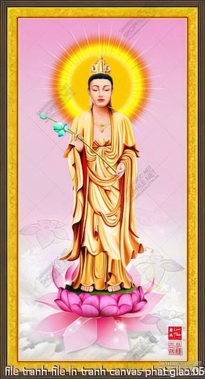 file tranh file in tranh canvas phat giao 066