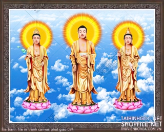 file tranh file in tranh canvas phat giao 074