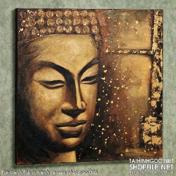 file tranh file in tranh canvas phat giao 086