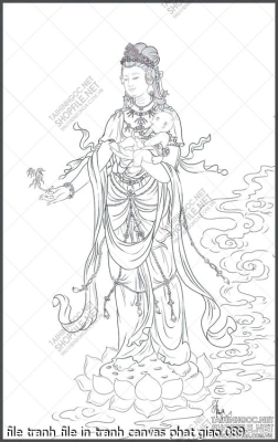 file tranh file in tranh canvas phat giao 089