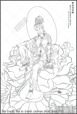 file tranh file in tranh canvas phat giao 093