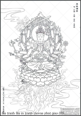 file tranh file in tranh canvas phat giao 095