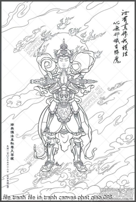 file tranh file in tranh canvas phat giao 098