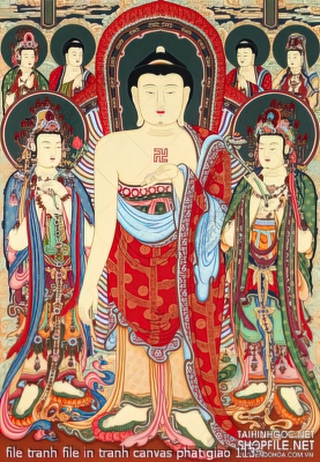 file tranh file in tranh canvas phat giao 113