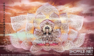 file tranh file in tranh canvas phat giao 121