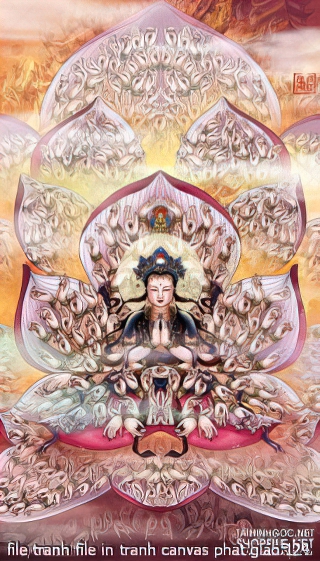 file tranh file in tranh canvas phat giao 124