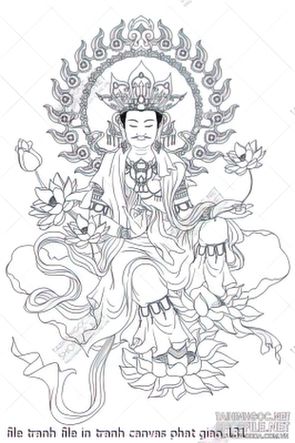 file tranh file in tranh canvas phat giao 131